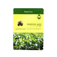 FARM STAY GREEN TEA SEED VISIBLE DIFFERENCE MASK (23ml)